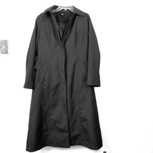 OOBE BLACK TRENCH COAT FOR MEN’S SZ S